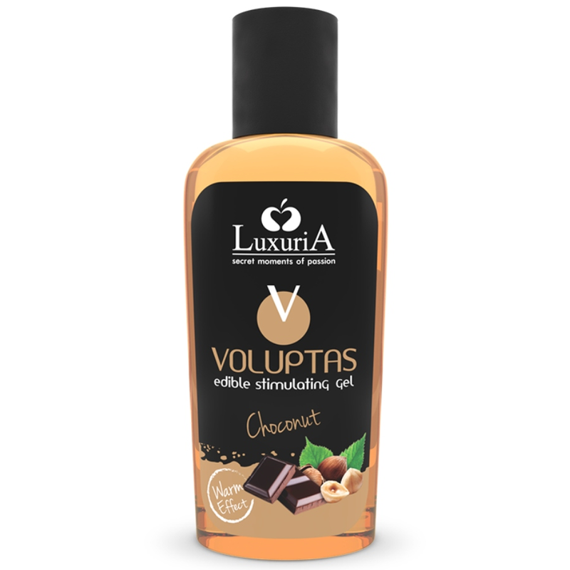 Gel de Masaje Comestible Voluptas Efecto Calor - Choconuts 100 ml