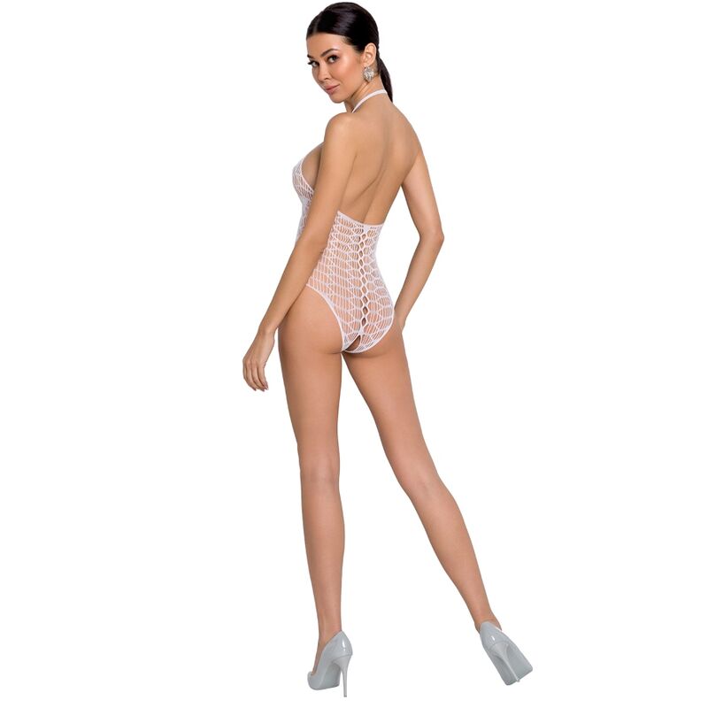PASIÓN - BODYSTOCK MUJER BS087 BLANCO TALLA ÚNICA