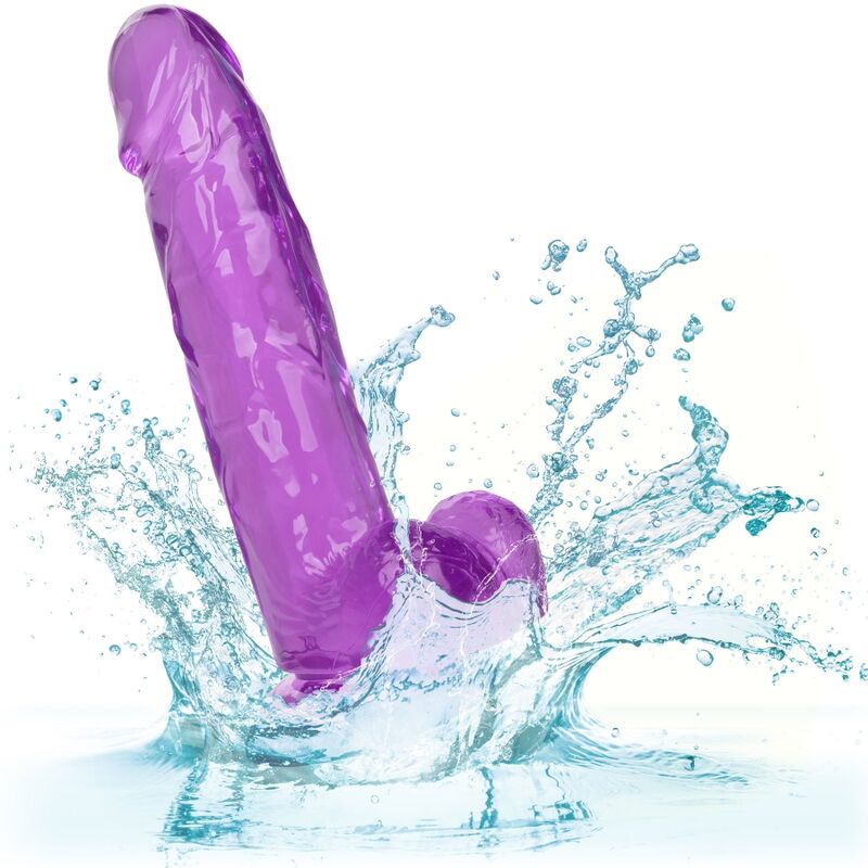 Dildo Realista Queen Morado 15.3 cm