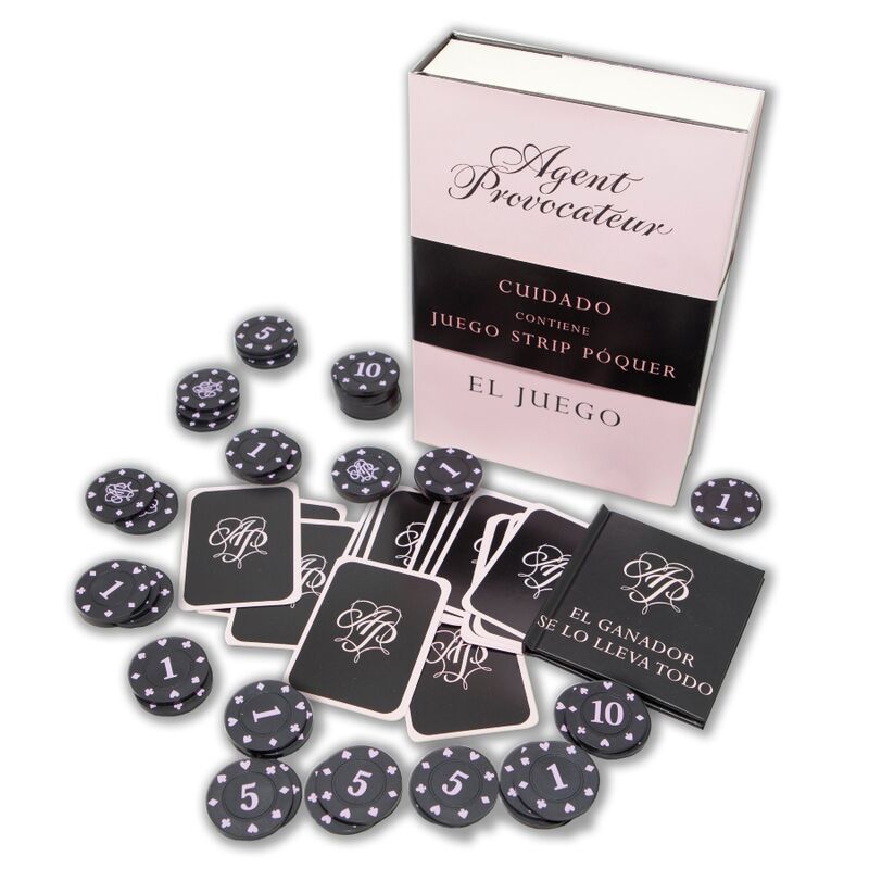 Juego de Strip Poker con Fichas y Cartas