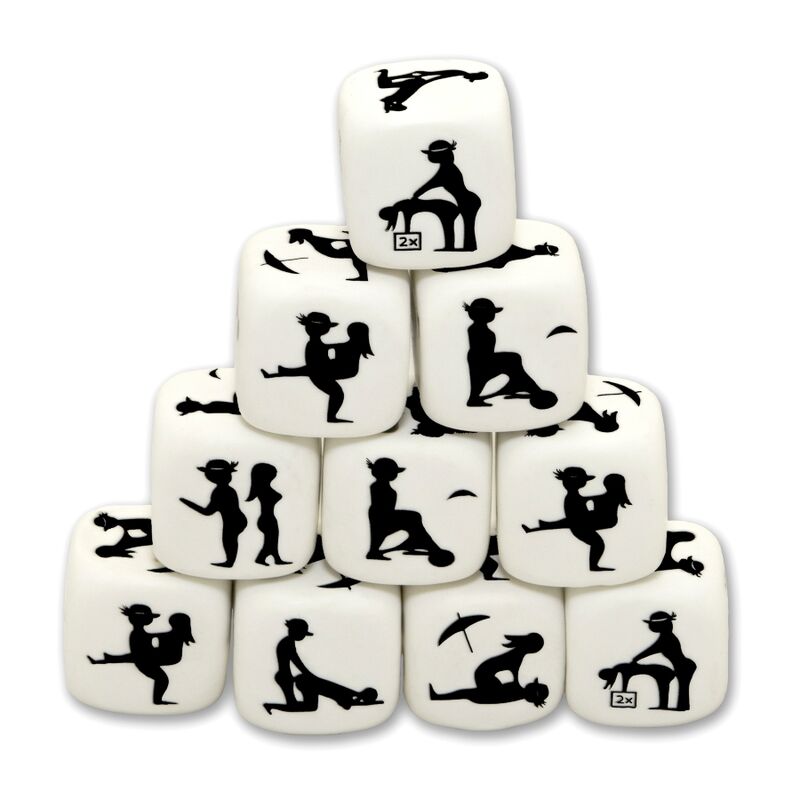 Dados de Postura Blancos
