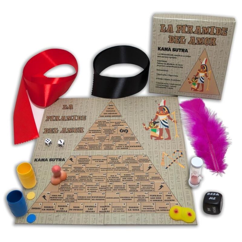 Juego Erótico Pirámide del Amor para Parejas y Amigos