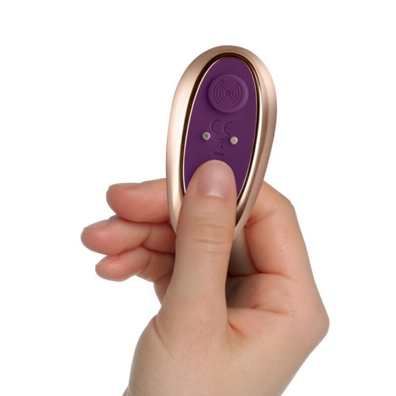 ROCKS-OFF Estimulador Anal Desire Lilac Vibratório com Controlo Remoto