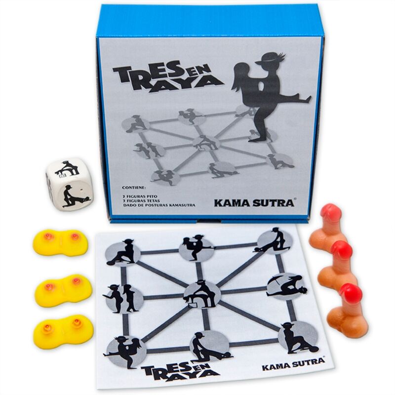Juego Erótico Kamasutra Tres en Raya