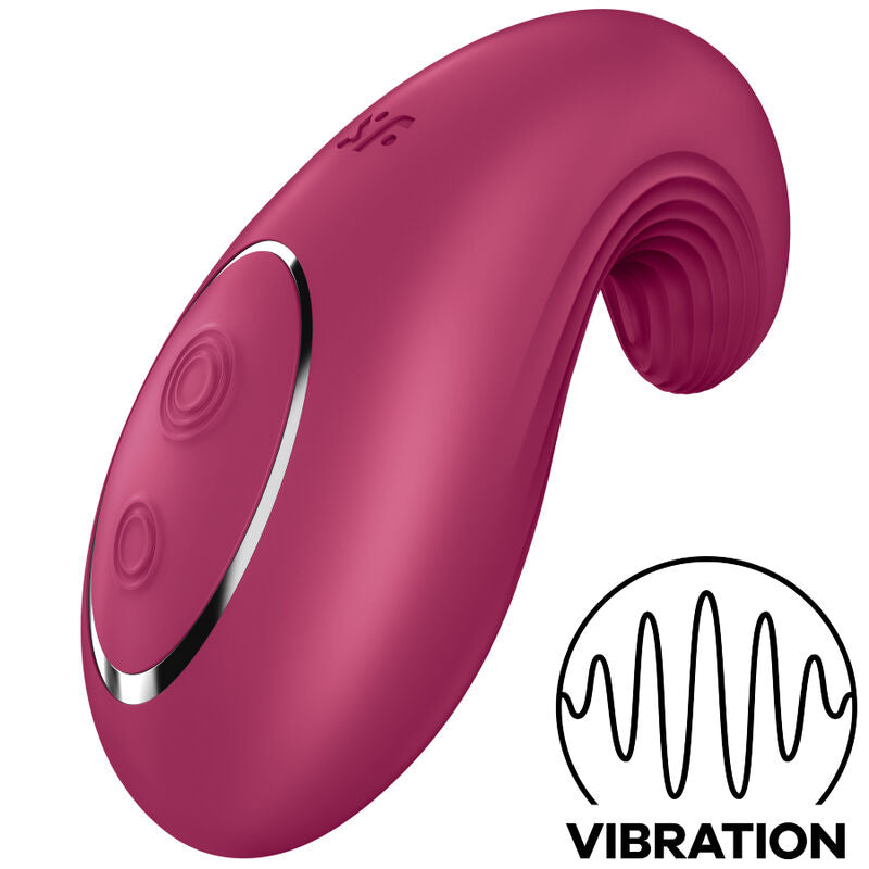 Vibrador Satisfyer Dipping Delight Azul para estimulação clitoriana intensa