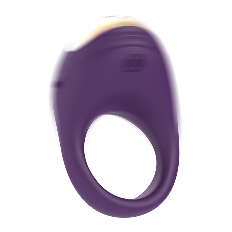 Anel Vibratório TREASURE Robin com tecnologia WATCHME, mostrando seu design ergonómico e material de silicone.