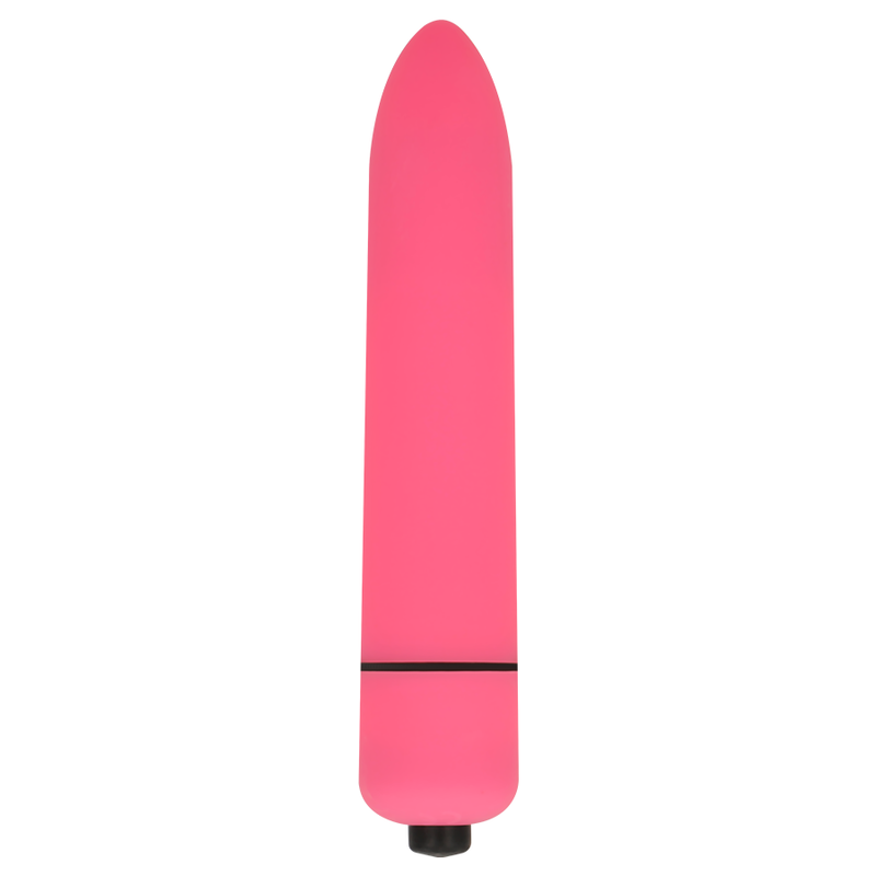 Mini Bala Vibrante OHMAMA de 9cm Rosa para estimulação clitoriana discreta e intensa.