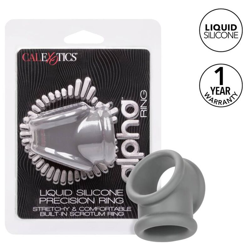Anillo Peneano Alpha de Silicona Líquida Gris