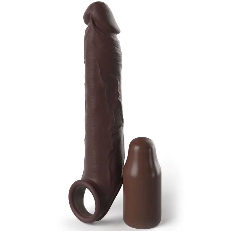FANTASY X-TENSIONS - EXTENSIÓN PIPEDREAMS CON MANGO 17,78 CM MARRÓN