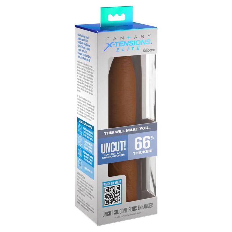 FANTASY X-TENSIONS - MANGA DE EXTENSIÓN PIPEDREAMS SIN CORTAR 17,78 CM CARAMELO