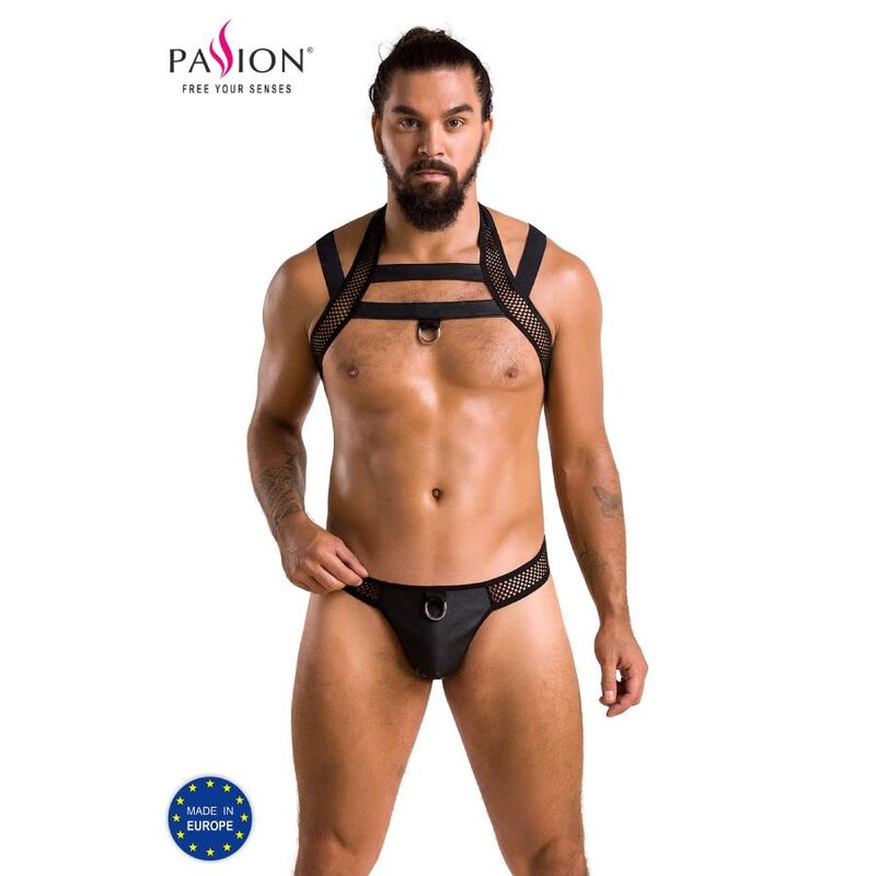 PASIÓN - 043 CONJUNTO JACOB NEGRO L/GG