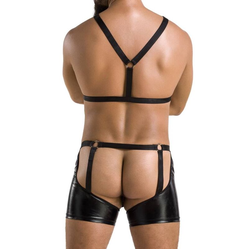 PASIÓN - 047 CONJUNTO ARON NEGRO L/XL