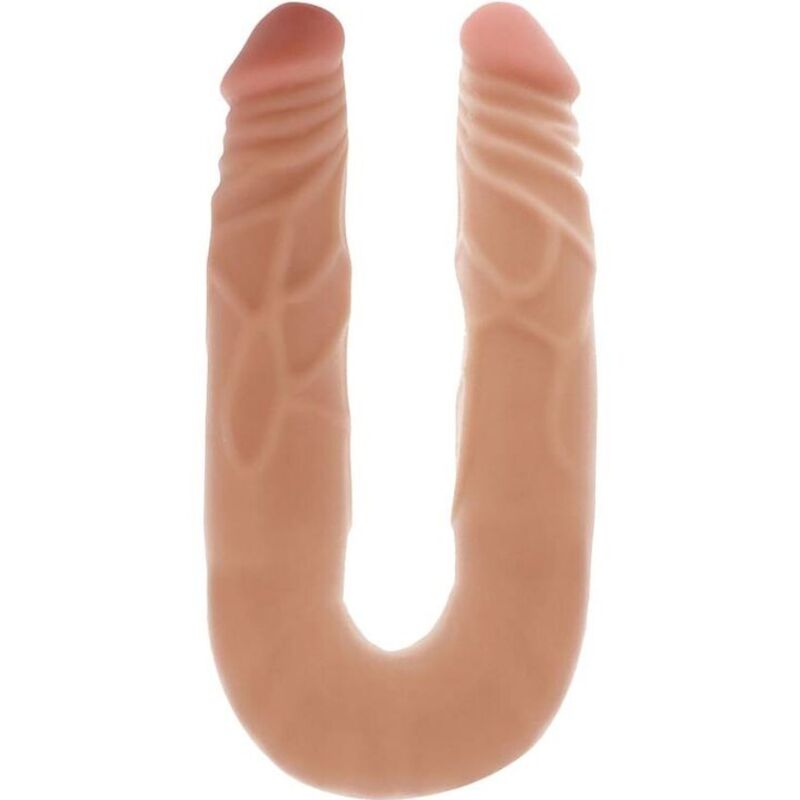HAZLO REAL - DOBLE DONG 35 CM PIEL