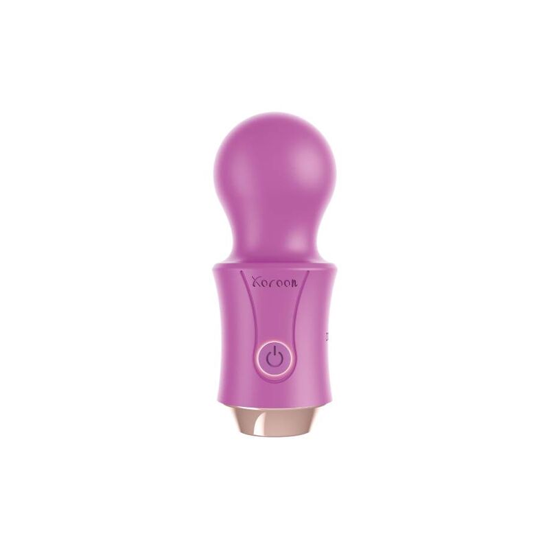 XOCOON Vibrador Wand Recarregável do Viajante Fúcsia para prazer intenso e massagem corporal.