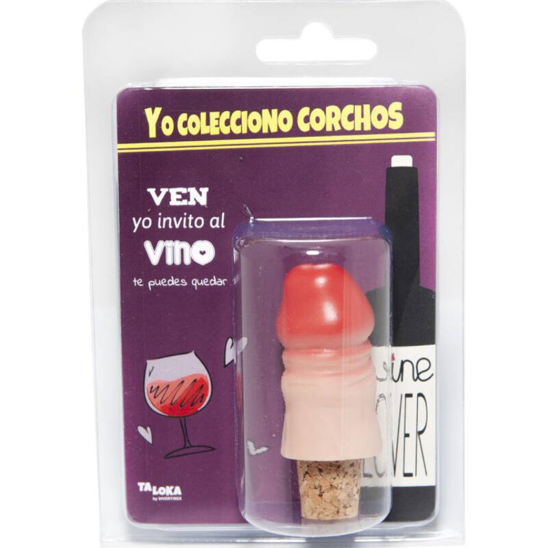 TALOKA Rolha de Apito divertida para garrafas, adicionando humor e som à sua decoração.
