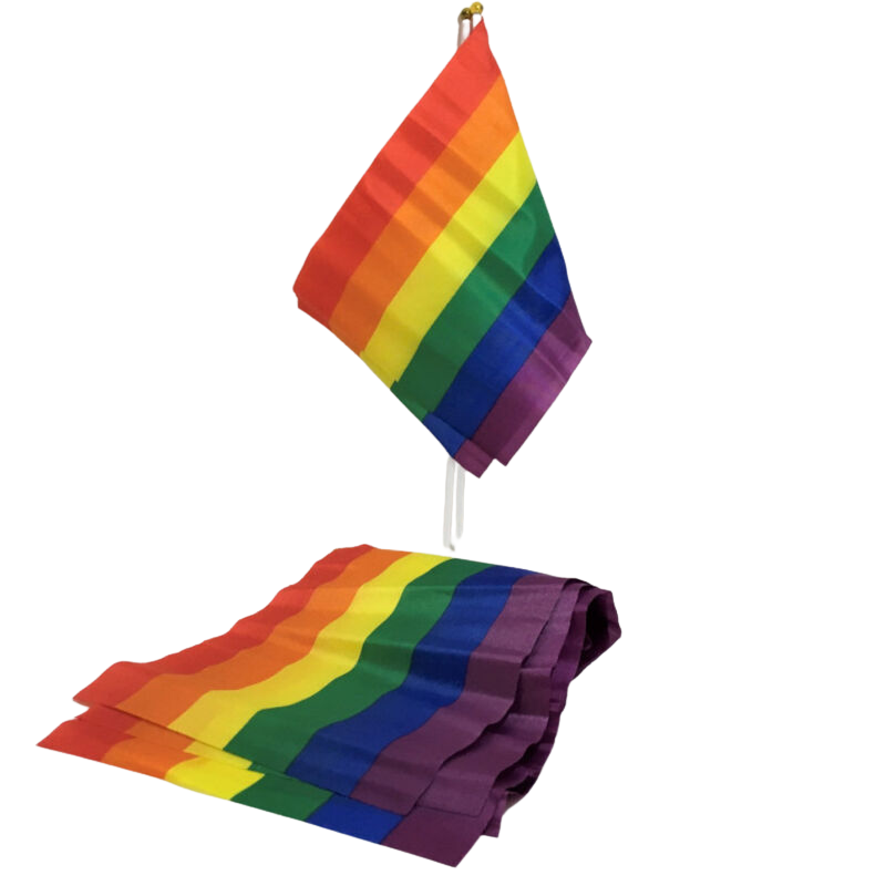 ORGULLO - BANDERA LGBT BANDERA PEQUEÑA