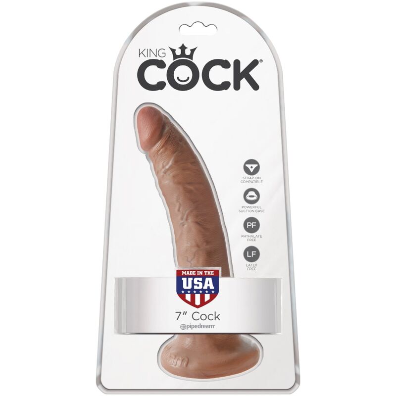 Pene Realista 17.5 CM Caramelo