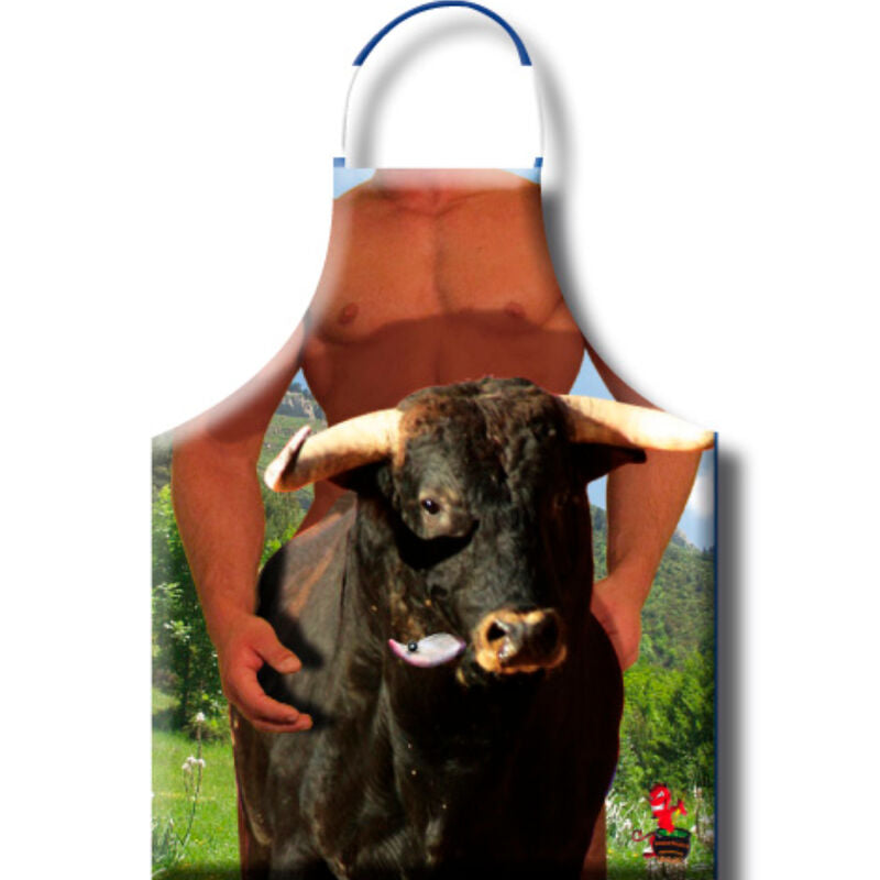 Delantal Erótico de Toro para Fiestas