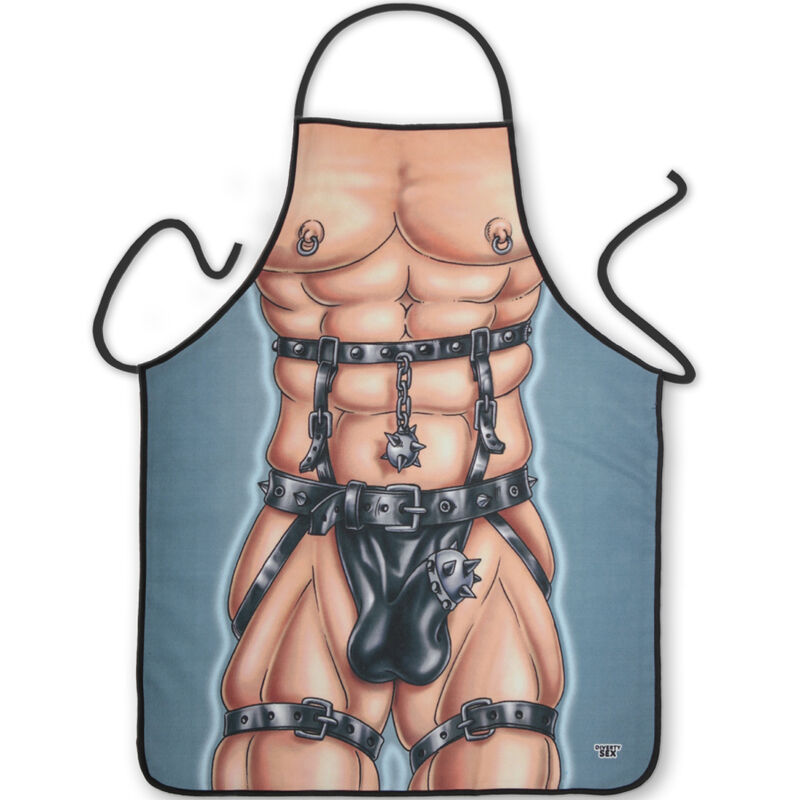 Delantal Erótico Masculino 'Diablo Picante'