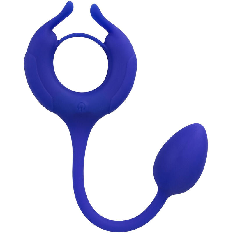 Anillo para Pene Ponderado Vibratorio Admiral Azul