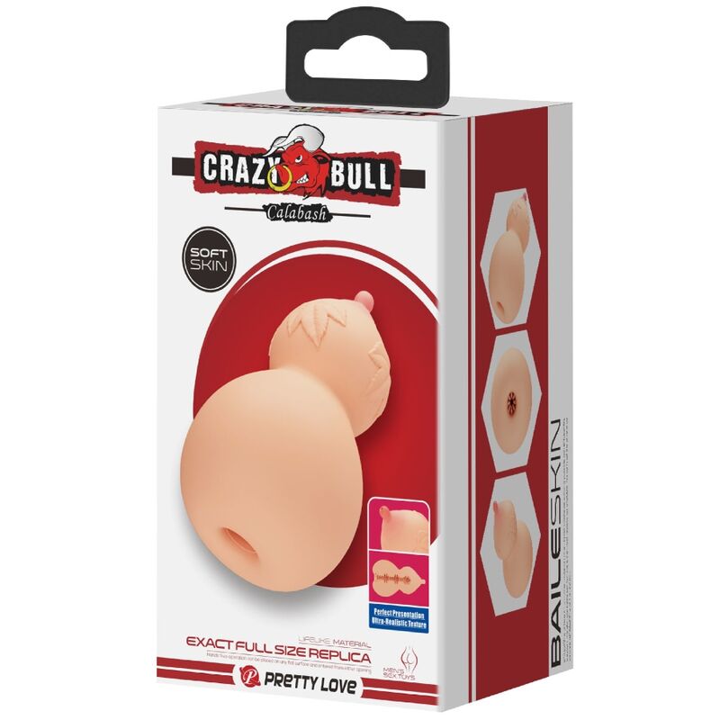 Masturbador Masculino Ergonómico en Forma de Pecho