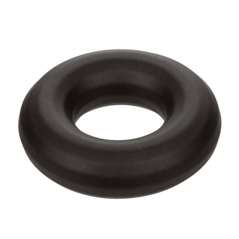 Anillo Peneano Prolongador Alpha de Silicona Líquida Negro
