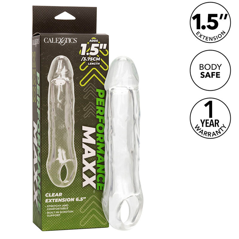 Extensor de Pene Performance Maxx Clear 6,5 Transparente