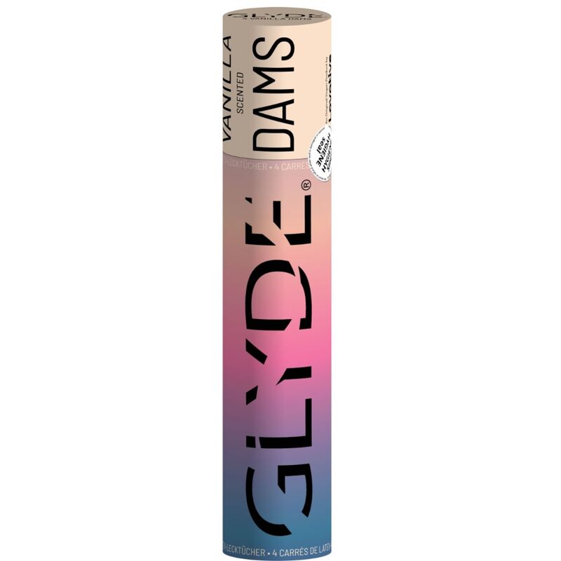 SHEER GLYDE - SÁBANAS DE LÁTEX PARA SEXO ORAL DAMS VAINILLA