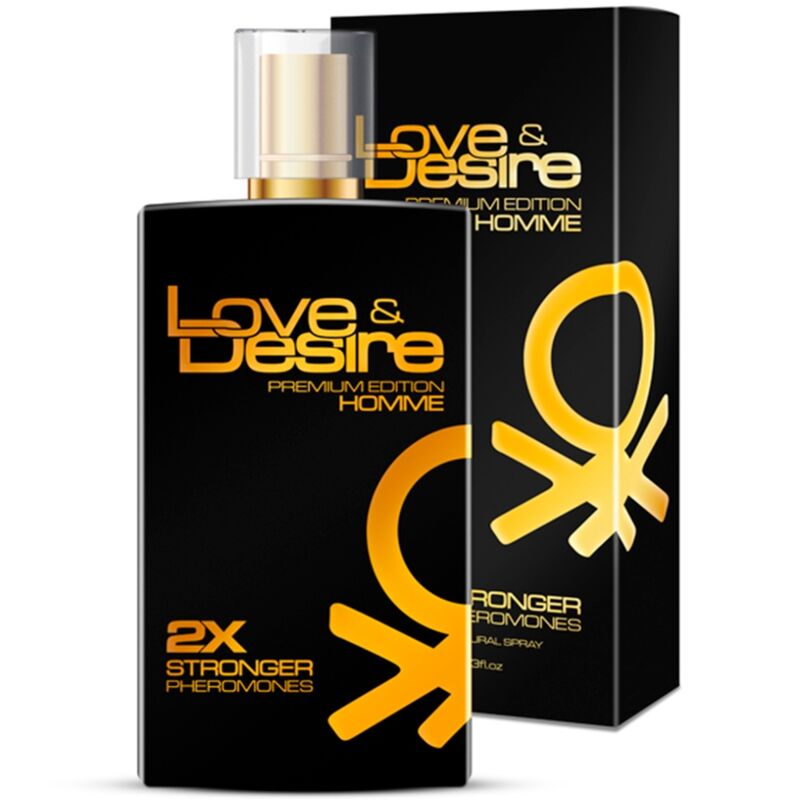 Feromonas de Perfume Oro Love&Desire para Él