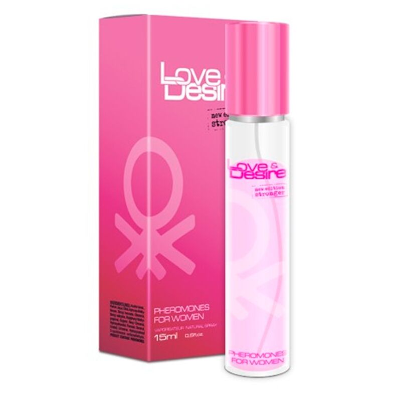 Perfume de Feromonas Love&Desire para Ella 15ml