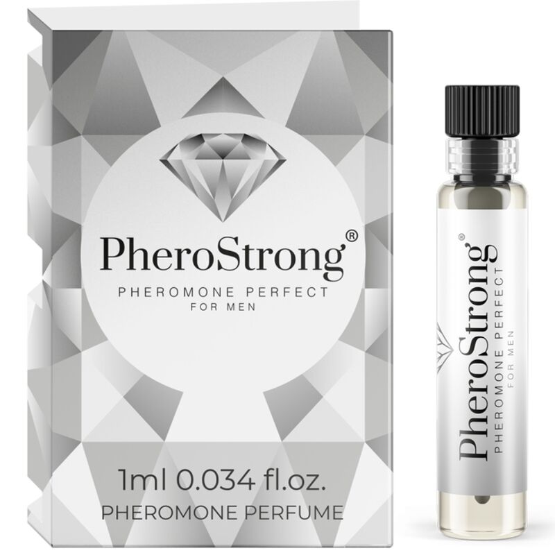 PHEROSTRONG Perfume de Feromônios para Homens 1 ML, frasco de atração masculina