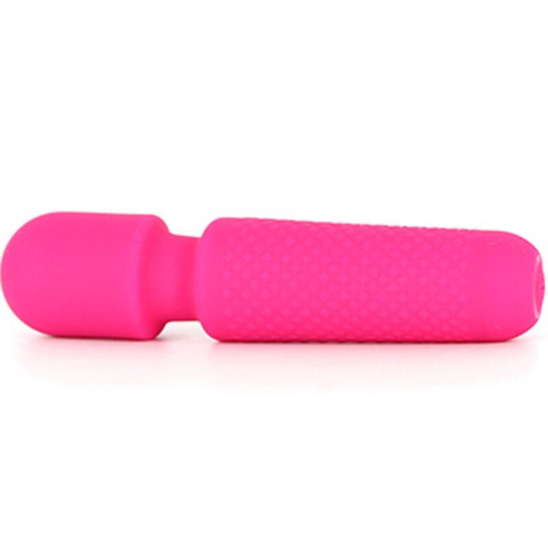 Armony Vibrador e Massageador Recarregável Mini Varinha Rosa em silicone macio com 10 vibrações.