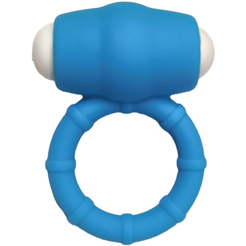 ARMONY Anel Vibrador Power em Silicone Verde, detalhe da textura e design ergonómico.