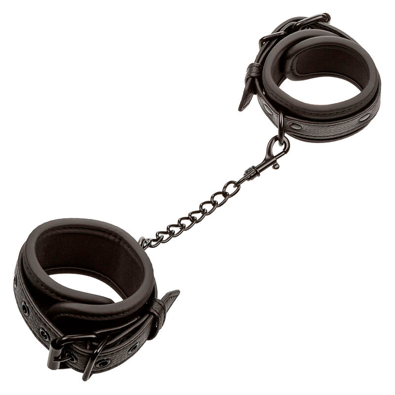 Pulseras de Cuero Ajustables Nocturnal Negras