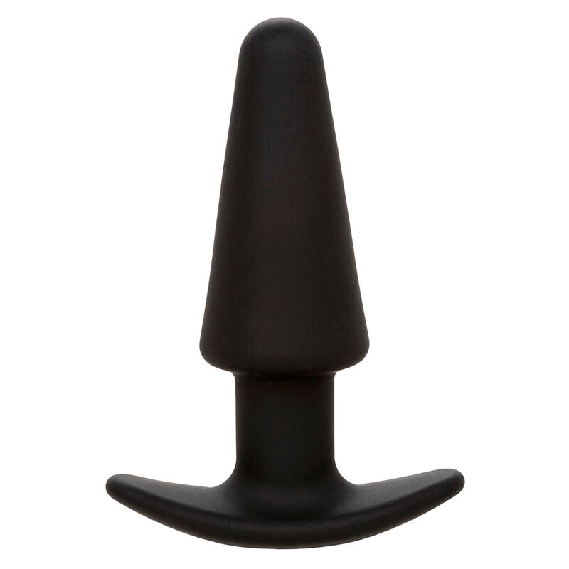 Plug Anal Cónico Rock Bottom con 10 Vibraciones y Silicona Segura