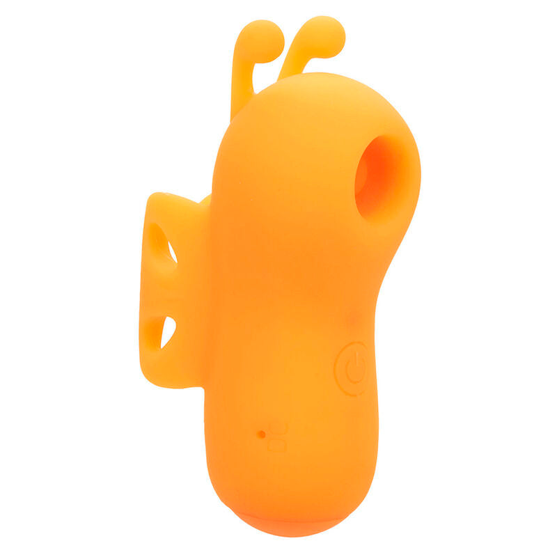 Vibrador de Dedo Neon Vibes con 10 Vibraciones Naranja