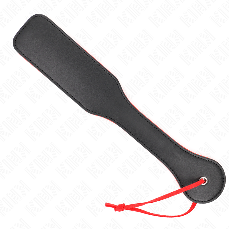 Imagem da KINK Paleta Duas Faces Vermelha e Preta, detalhando a sua textura e design ergonómico.