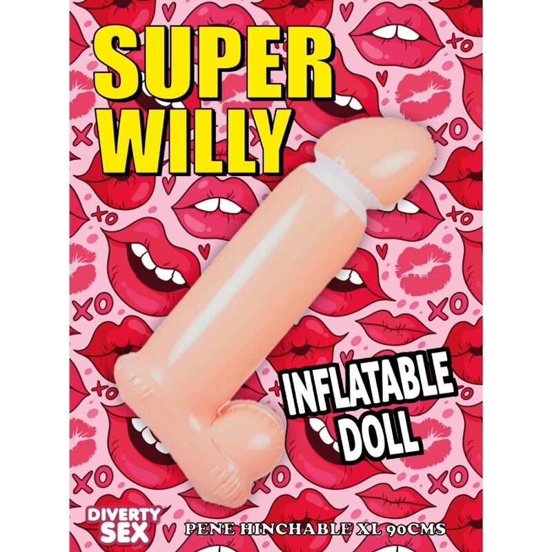 Pene Hinchable Gigante 100cm para Fiestas