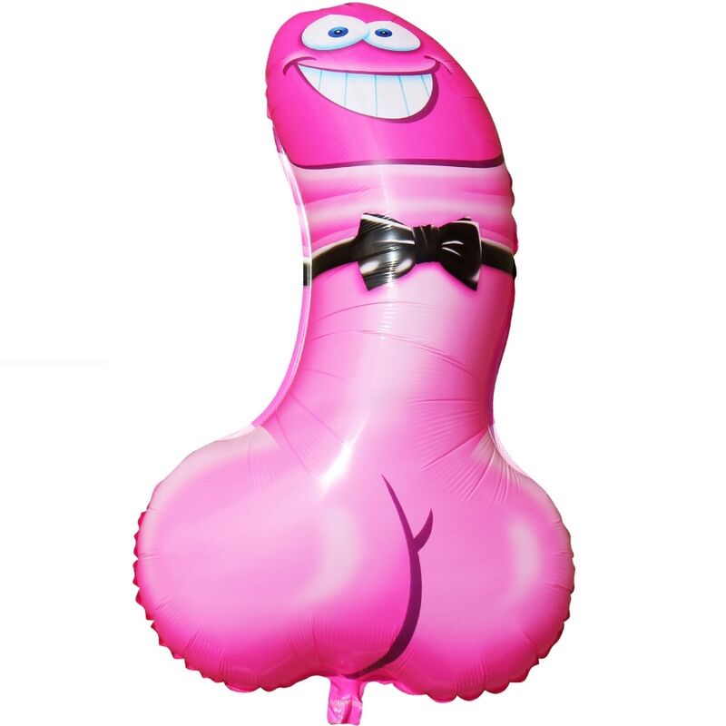 Globo de Fiesta en Forma de Pene Rosa