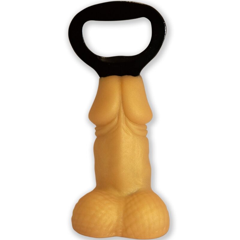 Abrebotellas con Forma de Pene Dorado