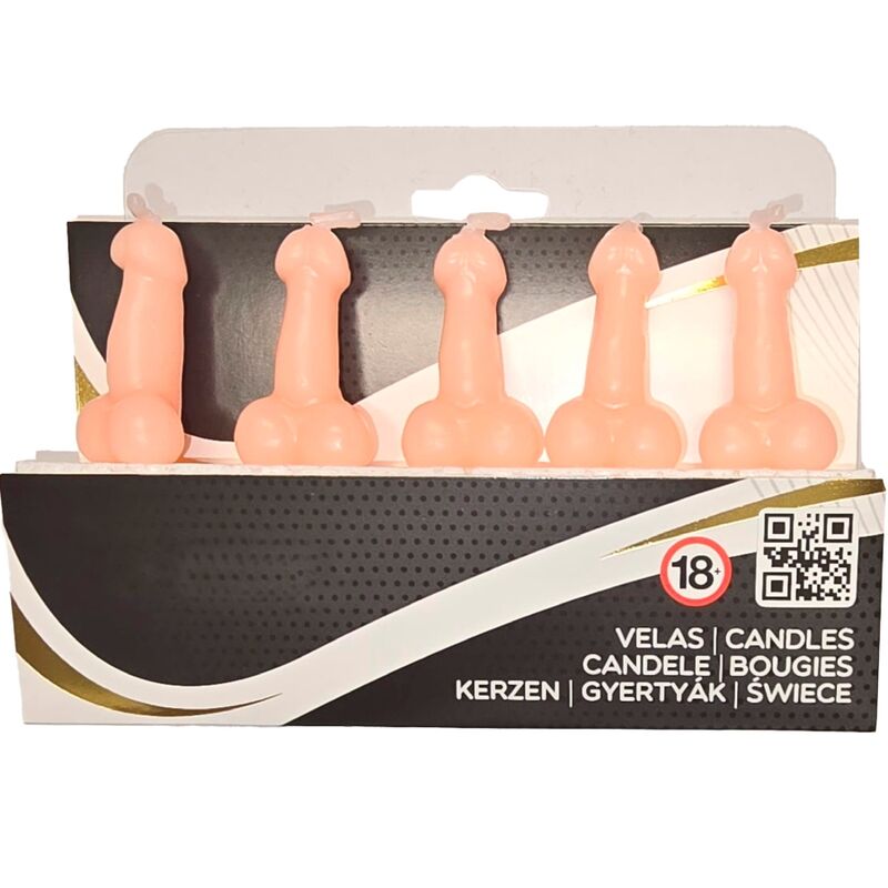 Velas Decorativas con Forma de Pene para Despedidas de Soltero(a)