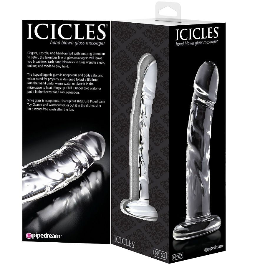 ICICLES - MASAJEADOR DE CRISTAL N.° 62