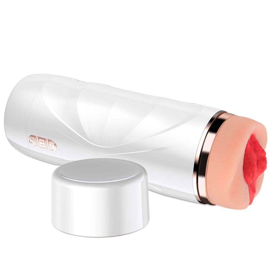 SHEQU - RILEY MASTURBADOR VIBRADOR CON SUCCIÓN