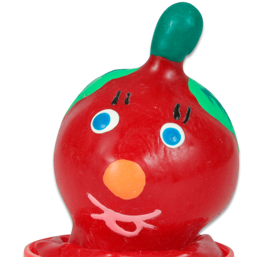 Preservativos de Novedad Pintados a Mano Tomate