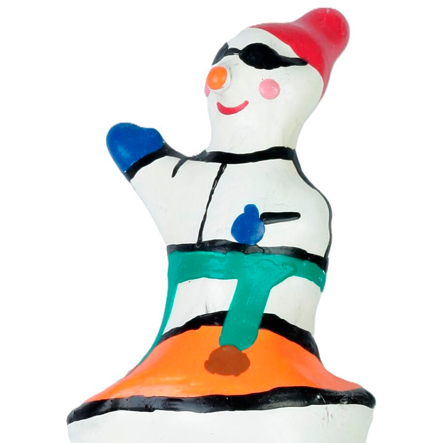 Preservativos Novedad Pintados a Mano Snowboarder XL