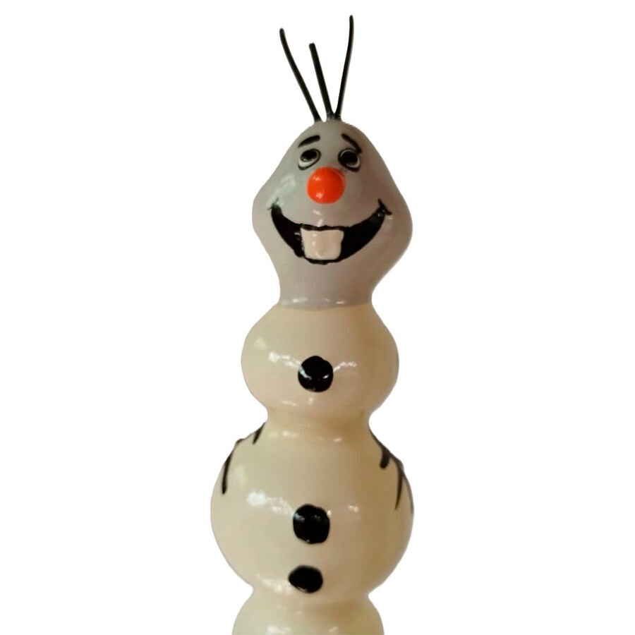 Preservativos Pintados a Mano Muñeco de Nieve XL