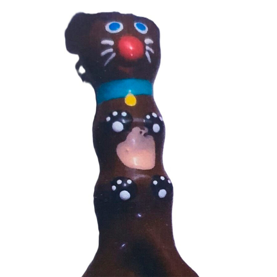 Preservativos de Novedad Pintados a Mano Brown Dachshund XL