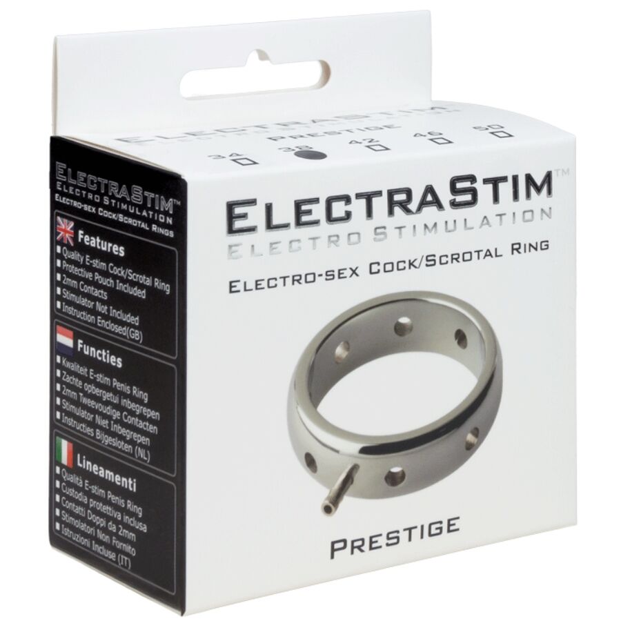 Anillo Peniano Electromagnético de Metal Prestige 50 mm
