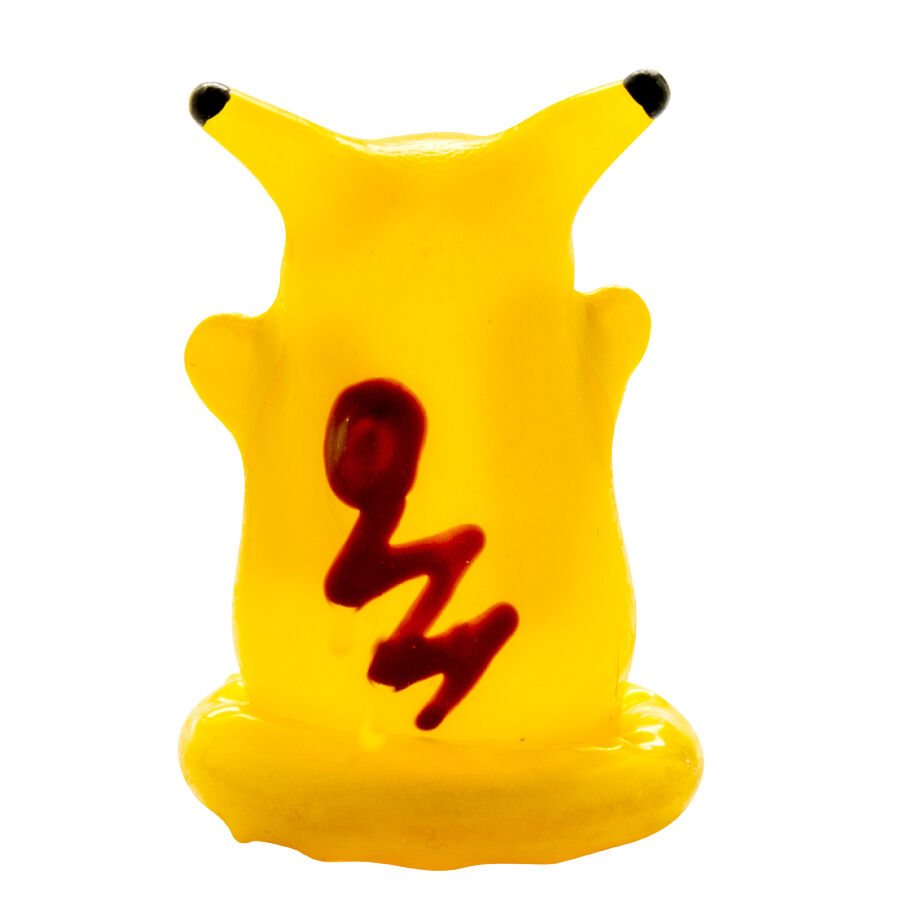 Preservativo Decorativo Pintado a Mano - Ratón Amarillo