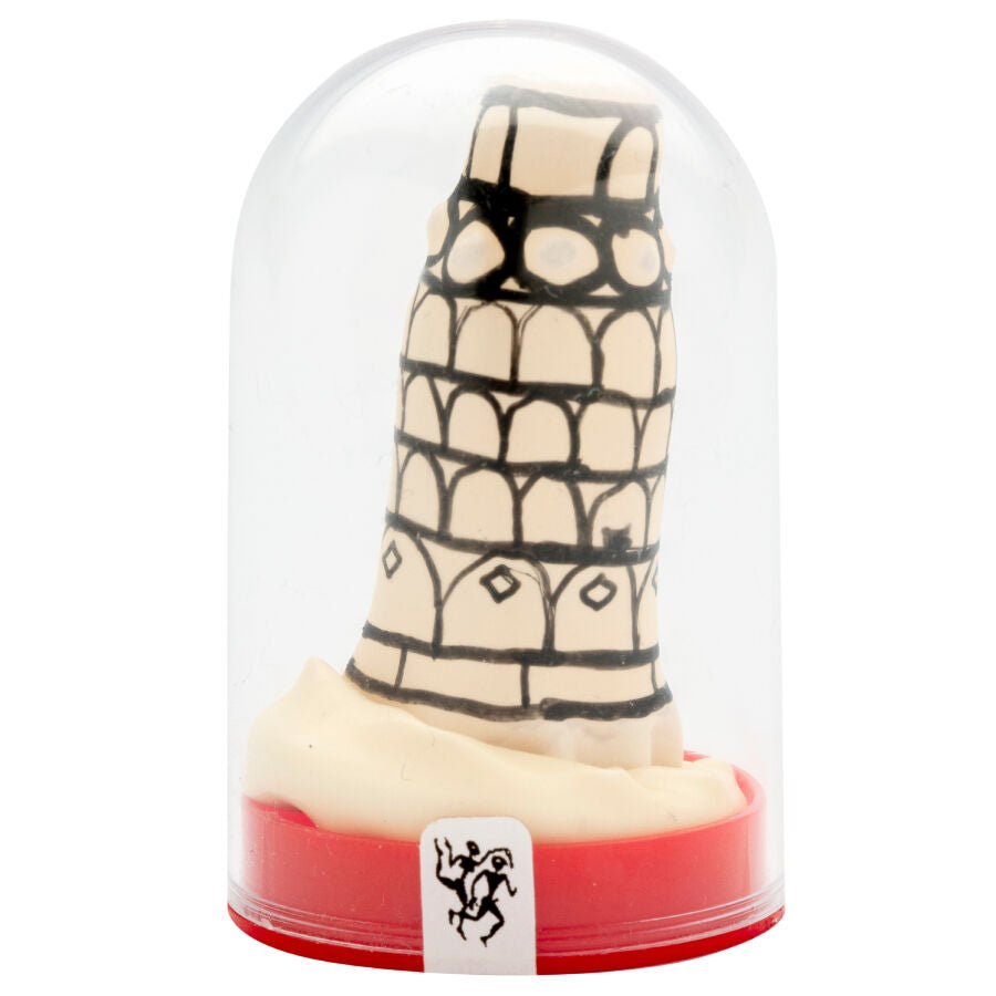 Preservativos Decorativos Pintados a Mano Torre de Pisa